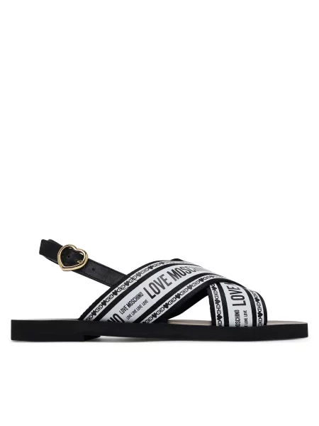 Босоніжки LOVE MOSCHINO San Lod чорний