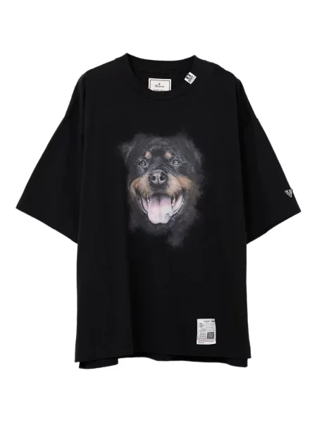 Tricou Maison Mihara Yasuhiro cu imagine negru