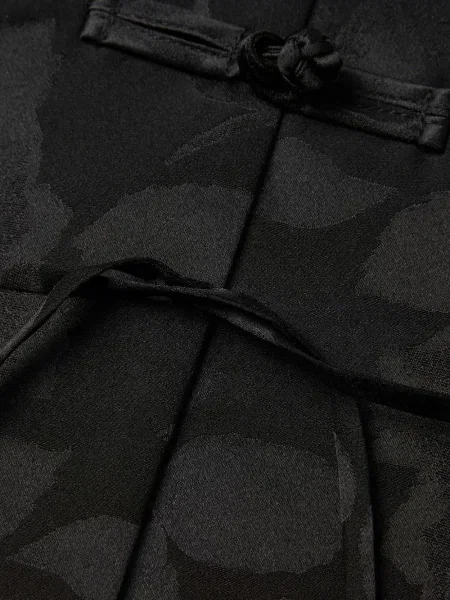 Bluză Shanghai Tang din jacard negru