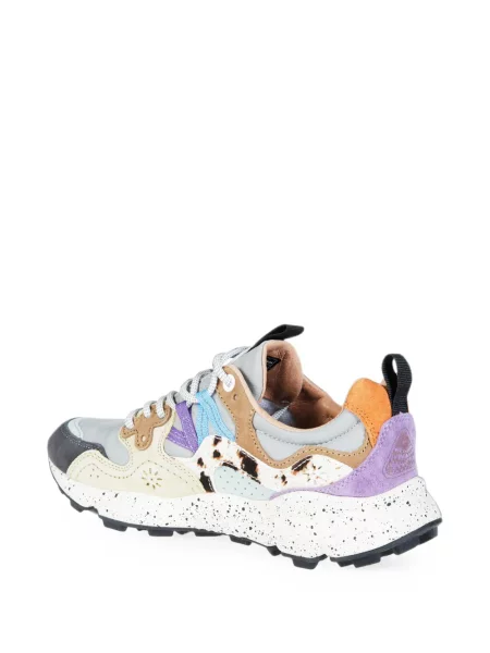 Φλοράλ sneakers Flower Mountain σουέντ γκρι