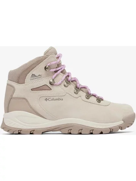 Buty trekkingowe Columbia Newton Ridge Plus Waterproof Amped jasne różowe 36 beżowe