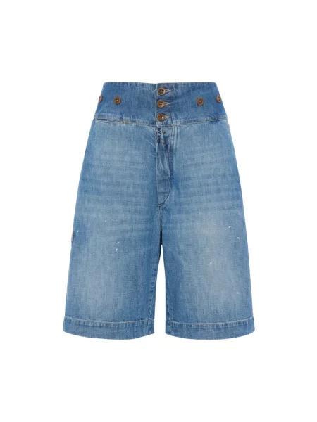 Szorty jeansowe Maison Margiela niebieskie