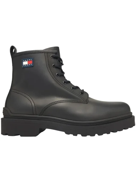 Tommy Jeans Ghete Tjm Lace Up Rubberized negru