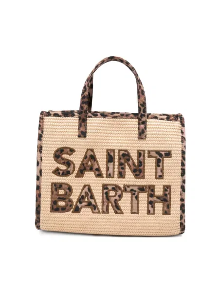 Shopperka Saint Barth żółta