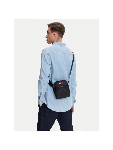 Tommy Jeans Torbica za okoli pasu črna