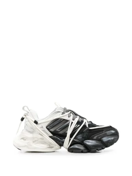 Sneakerși Adidas cu șireturi cu model piele de șarpe negru