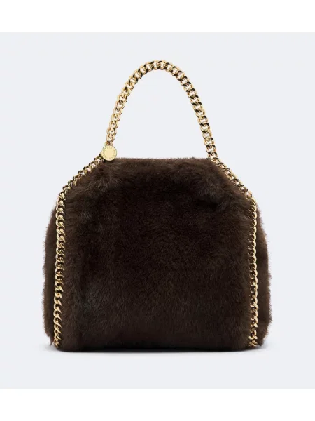 Geantă shopper Stella Mccartney maro