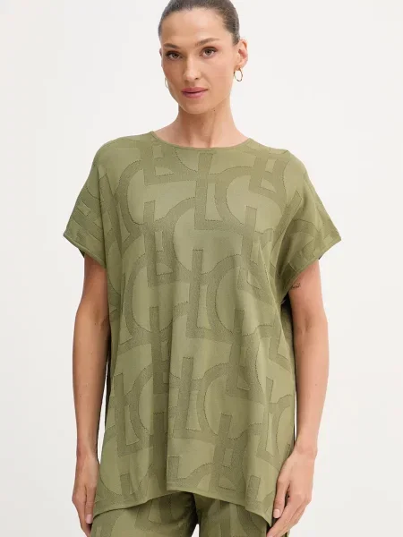 Lola Casademunt tricou pentru femei cu vâscoză verde
