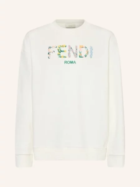 Fendi Bluza Nierozpinana weiss biała