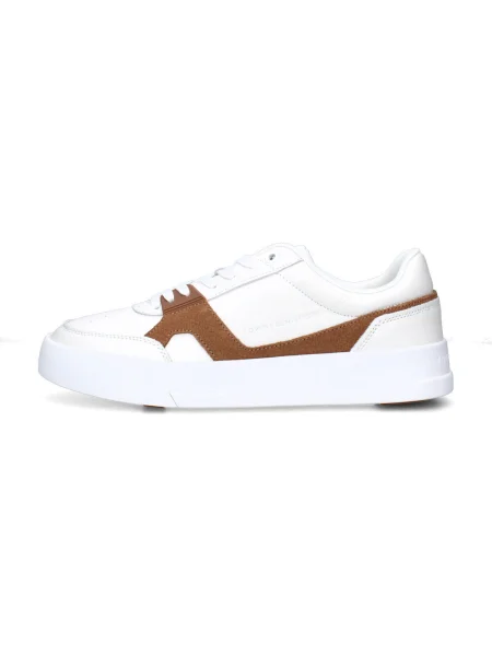 Sportcipők Tommy Hilfiger Th Court Craft Ekru bézs