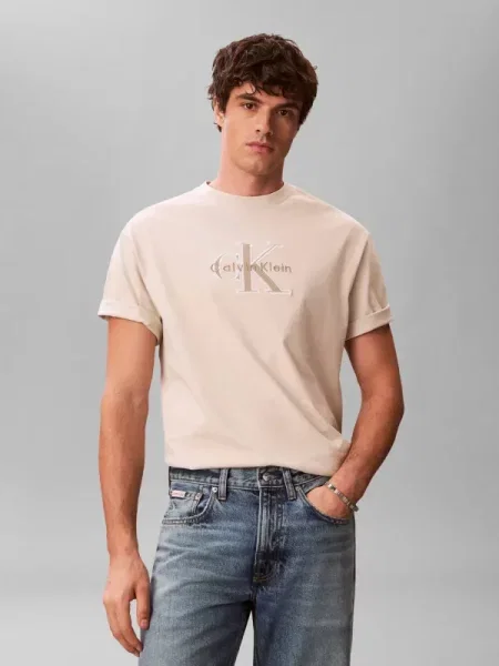 Calvin Klein Jeans Tricou bej