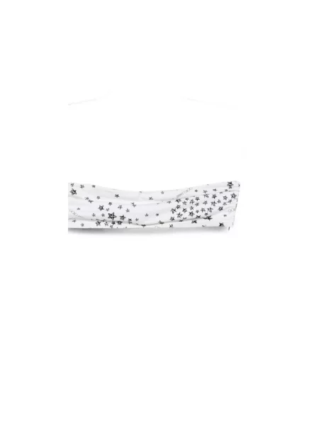 Bikini Jimmy Choo z nadrukiem białe