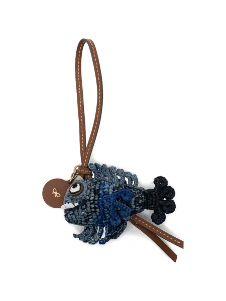 Pandantiv Anya Hindmarch albastru