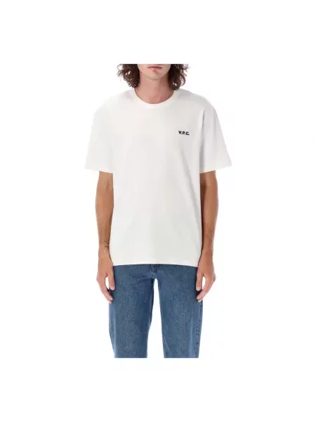 A.P.C. T-shirt t-shirt boxy petit vpc beżowa