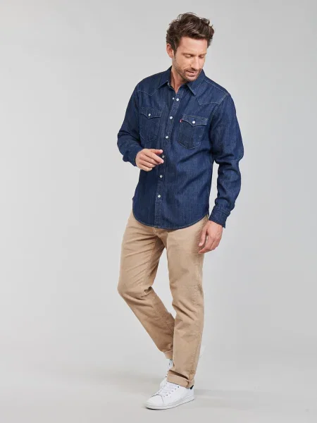 Levi's® Cămașă Barstow Western Standard Bleumarin albastru