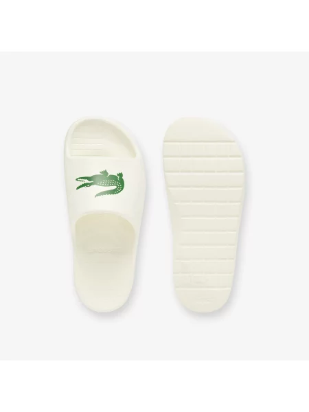 Шлепанцы Lacoste белые
