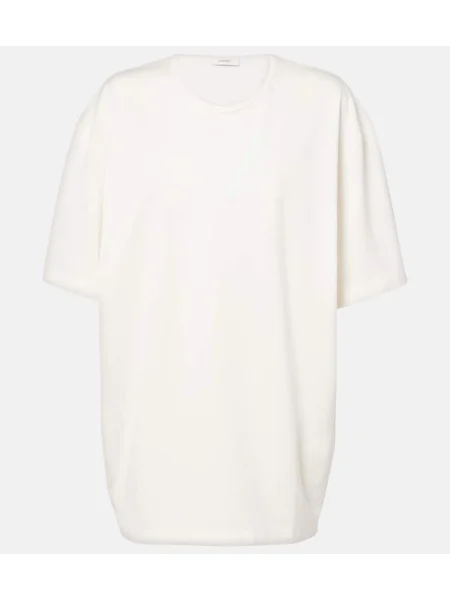 Tricou Lemaire din jerseu alb
