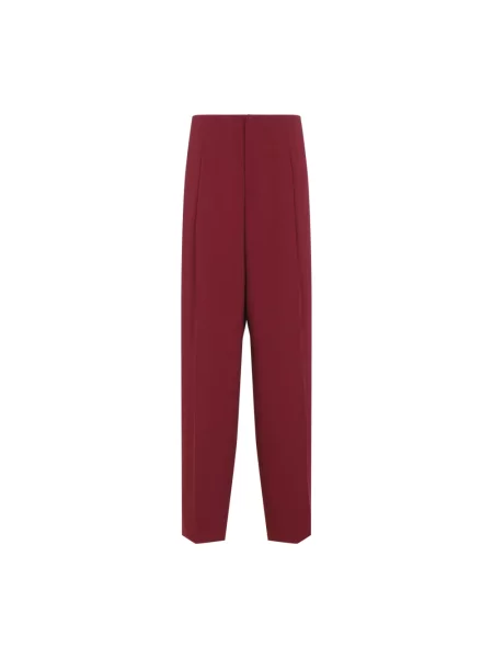 Spodnie Alberta Ferretti czerwone