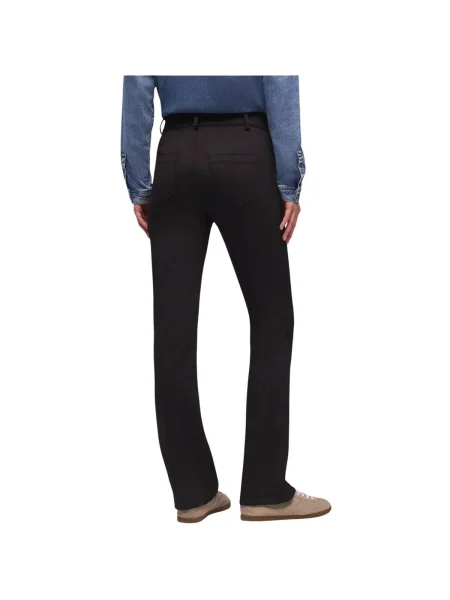 Pantaloni Street One streetstyle din țesătură twill negru