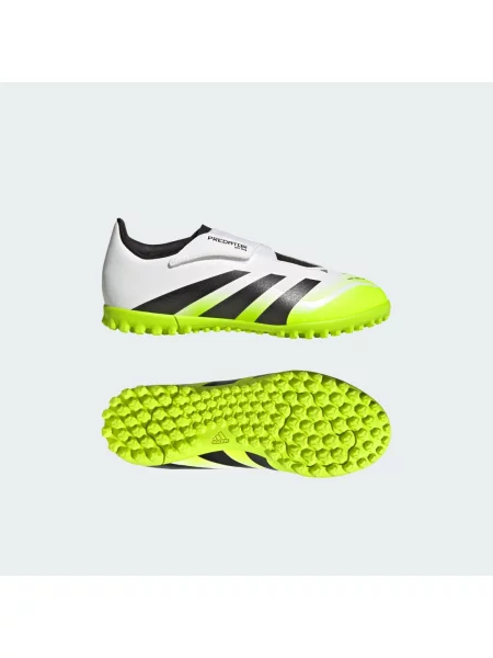 Predator Club Hook-and-Loop Turf Boots Kids bílé