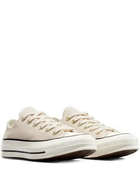 Бягане маратонки Converse Chuck 70 на платформе с принт бяло