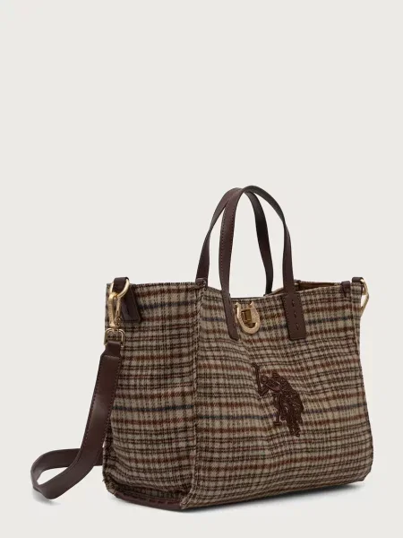 U.S. Polo Assn. geantă shopper pentru femei cu MIDDLETON maro