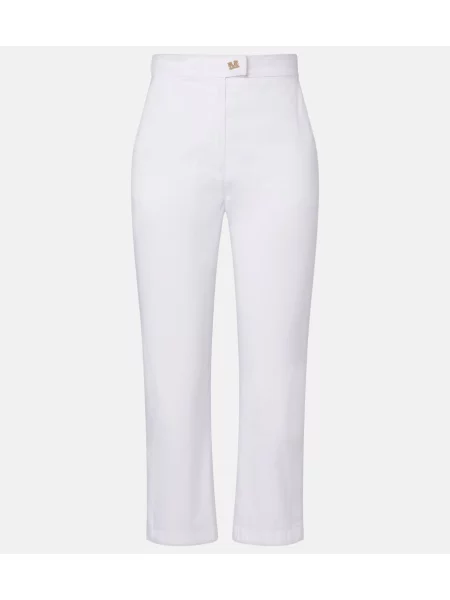 Pantaloni Max Mara alb