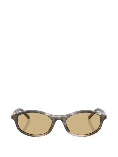 Ochelari de soare Prada Eyewear cu dungi gri