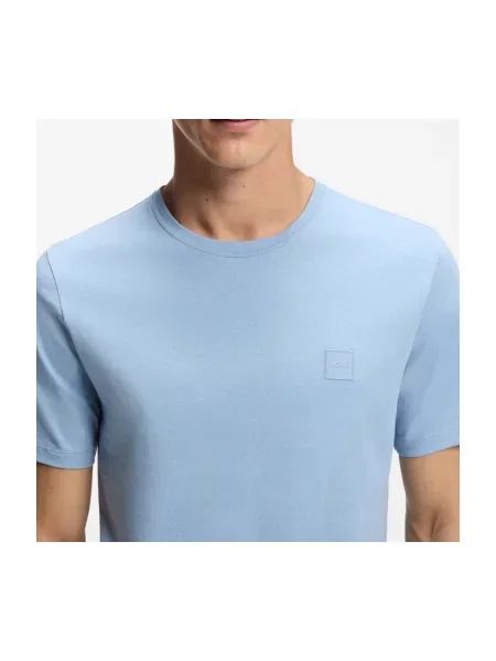 BOSS Tricou Tales deschis albastru