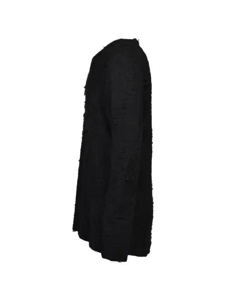 Tricou D Hygen zdrențuiți din jacard negru