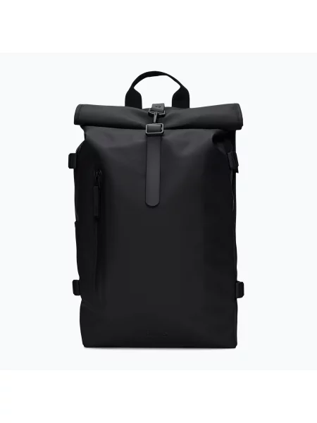 Taška Rains Rolltop Rucksack Large W3 černá