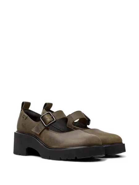 Pantofi loafer Camper din piele verde