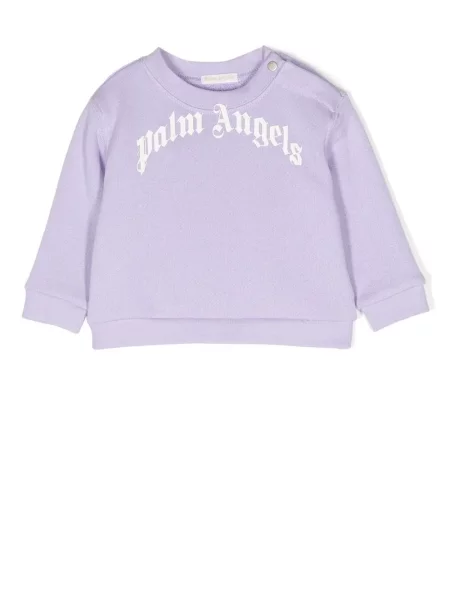Bluza dziecięca Palm Angels fioletowa