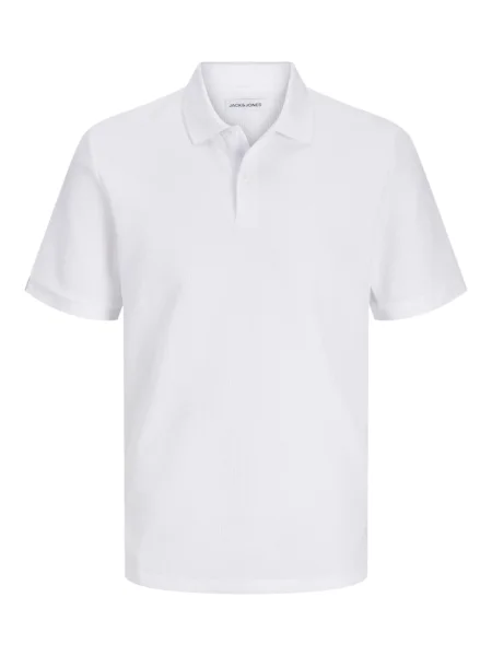 JACK & JONES Tricou JJEAUSTIN' alb
