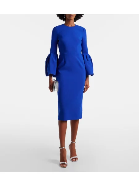 Rochie midi Roksanda albastru