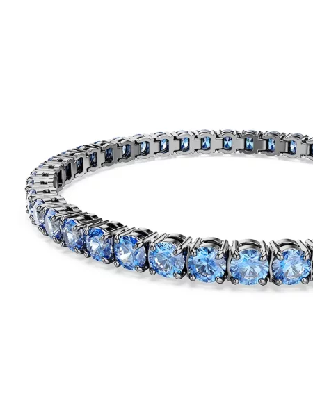 Náramek Swarovski MATRIX modrý