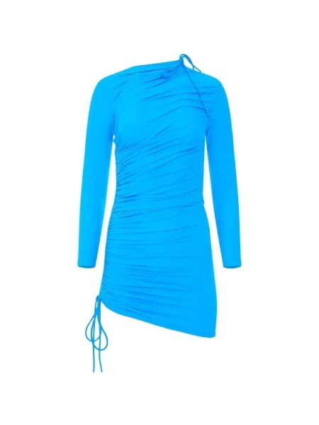 Rochie Balenciaga cu cordon albastru