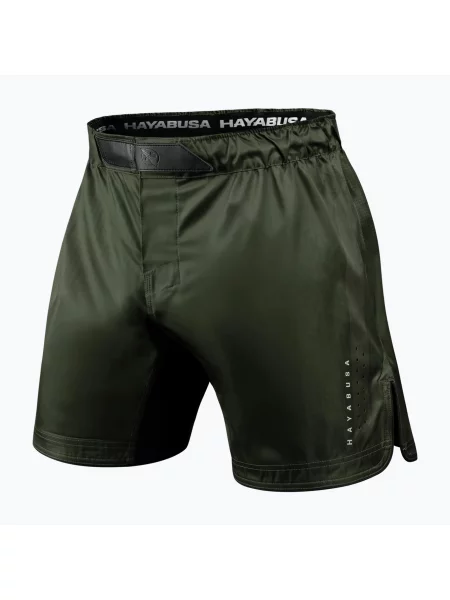 Pantaloni scurți de antrenament pentru bărbați Hayabusa Apex Fight green verde
