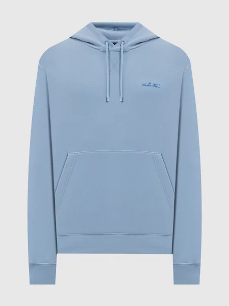 Меланжевое худи Mackage голубое