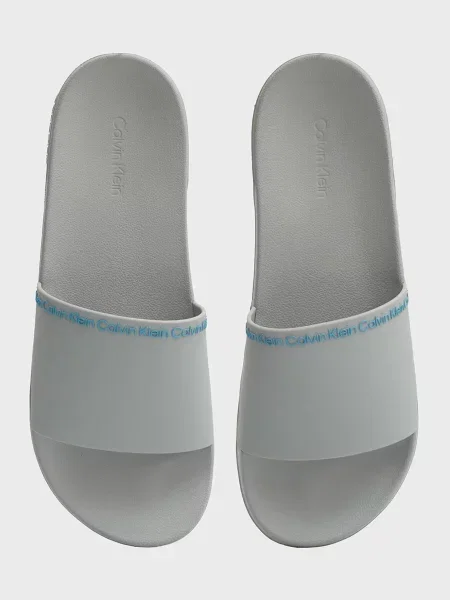 Шлепанцы Calvin Klein голубые