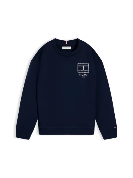 Palton copii Tommy Hilfiger alb