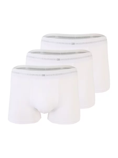 Tommy Hilfiger Underwear Boxeri gri deschis alb
