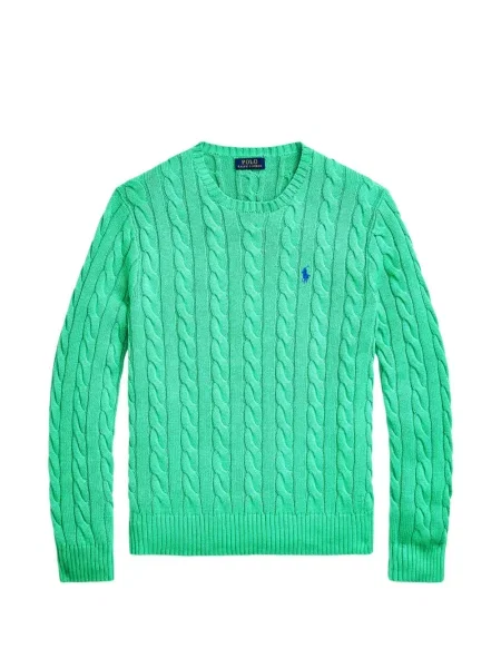 Tricou polo Polo Ralph Lauren cu glugă cu blană cu broderie roșu