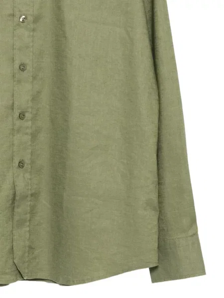 Cămașă Karl Lagerfeld cu broderie verde