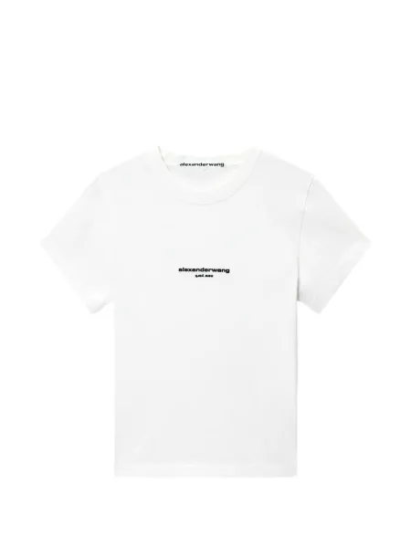 Tricou Alexander Wang cu imagine alb