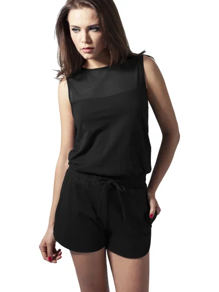 Urban Classics Salopeta negru