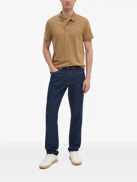 Tricou polo Lacoste cu autograf