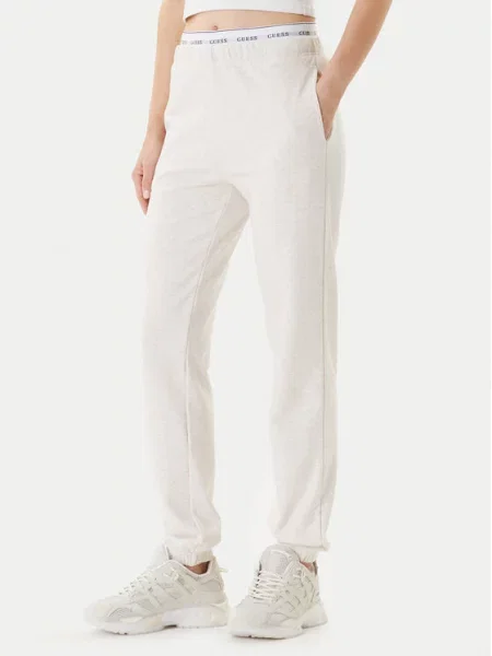 Παντελόνι φόρμας Guess μπεζ