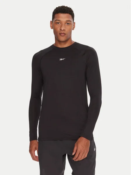 Reebok Technikai póló Ls Muscle Tee fekete