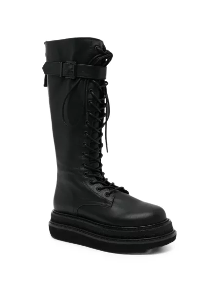 Botine Yohji Yamamoto din piele negru
